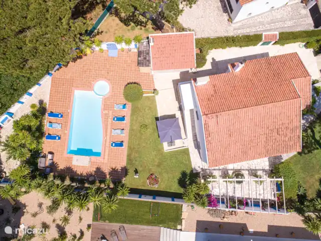 Villa Hecuba en Portugal, Costa de Lisboa, Colares - villa Vista superior Villa Hécuba