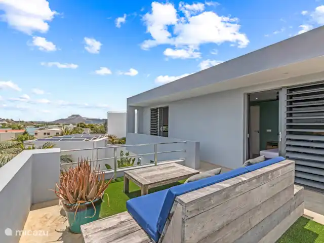 Villa Brakkeput avec vue et piscine | Curaçao, Banda Ariba (est), Brakkeput Abou - villa Belle terrasse sur le toit avec une vue imprenable sur l’eau espagnole !