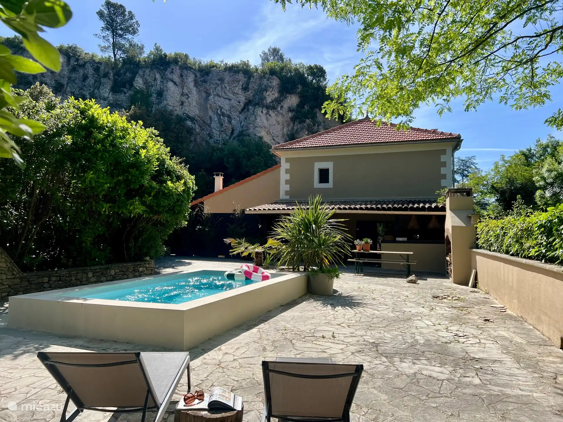 Mas Löwe in Frankreich, Gard, La Roque-sur-Cèze - ferienhaus