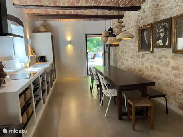 Mas Lion | France, Gard, La Roque-sur-Cèze - maison de vacances Cuisine / table à manger