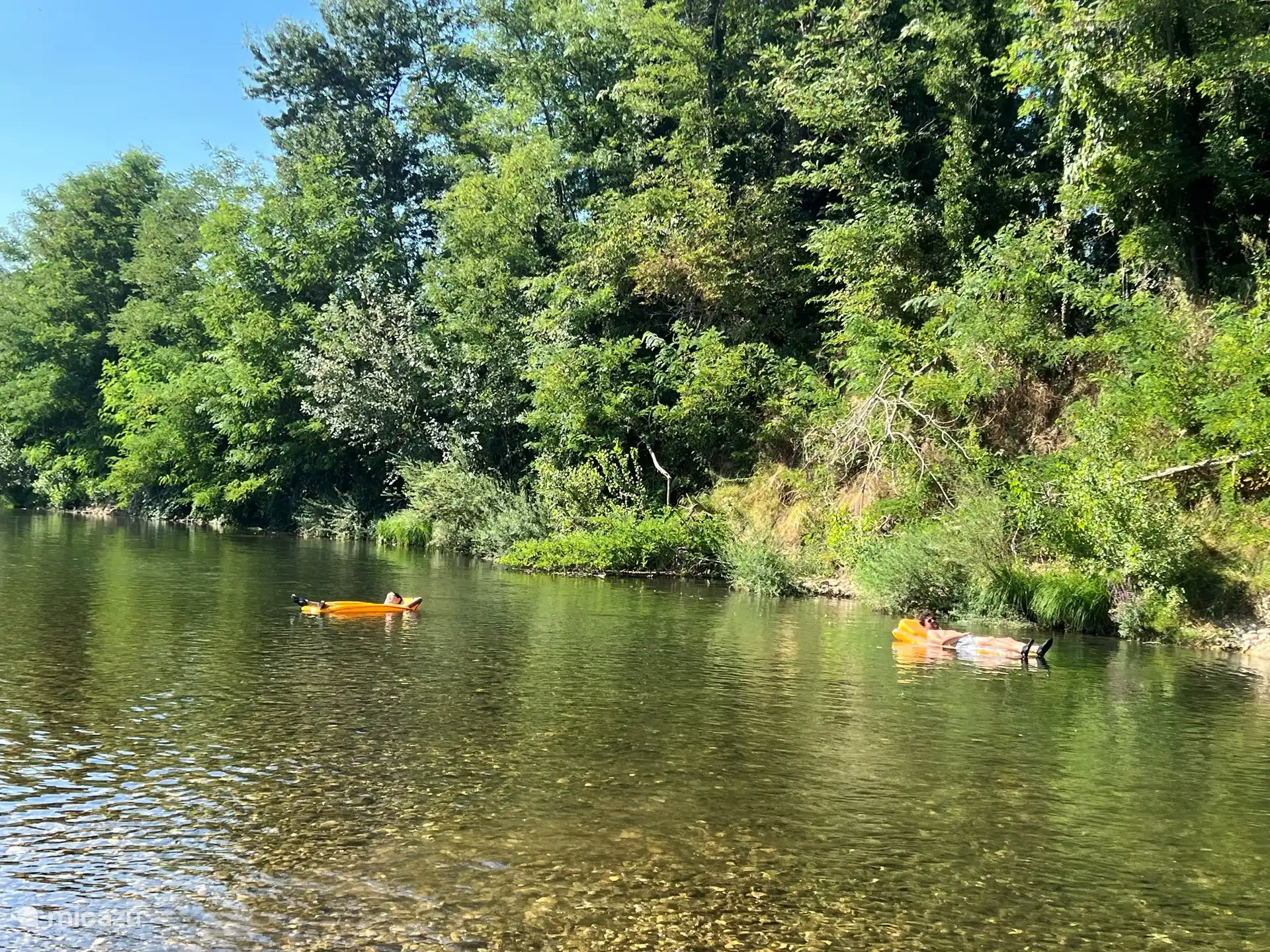 Entspannen am Fluss La Cèze
