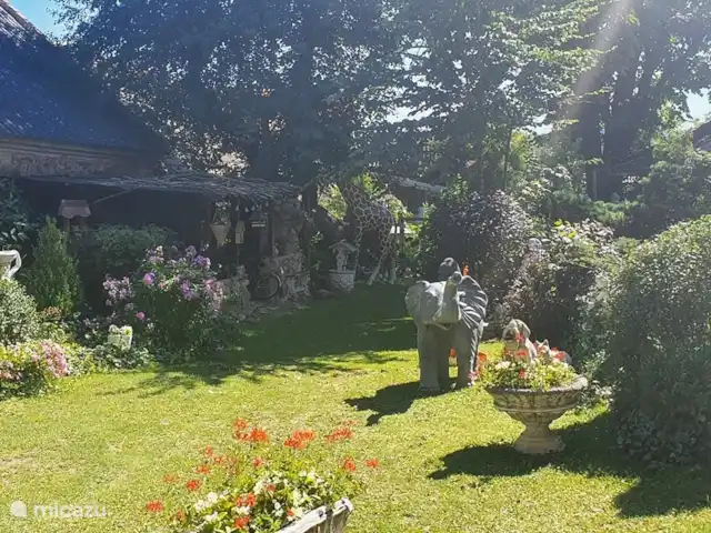 Zichovec`Bohemia huren in Tsjechië, Zuid-Bohemen, Strunkovice nad Blanicí - appartement Stukje tuin
