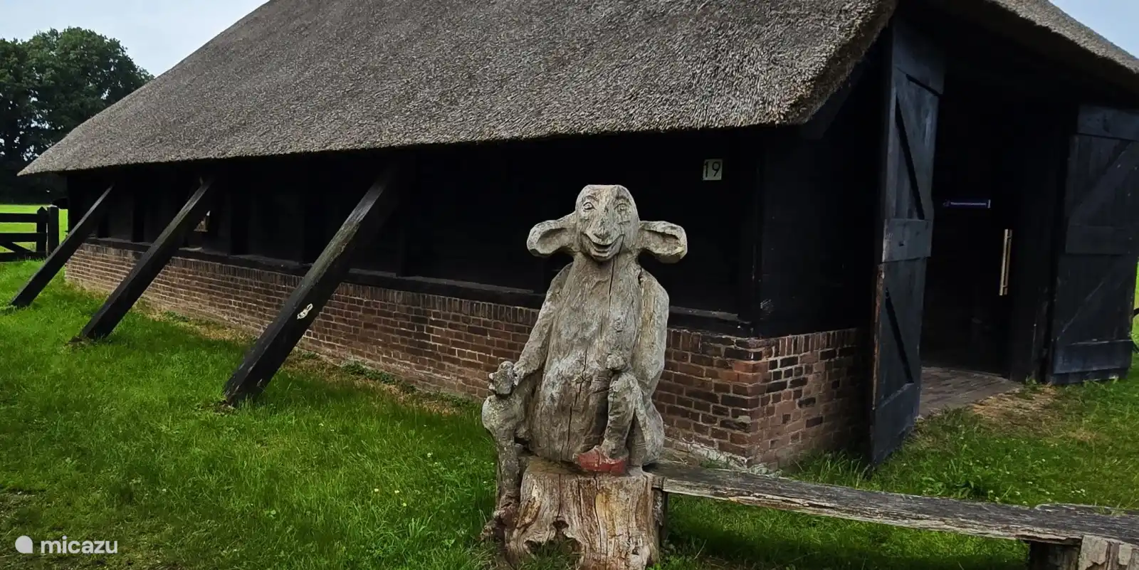 Klompenpad Oldenaller, Start Putten