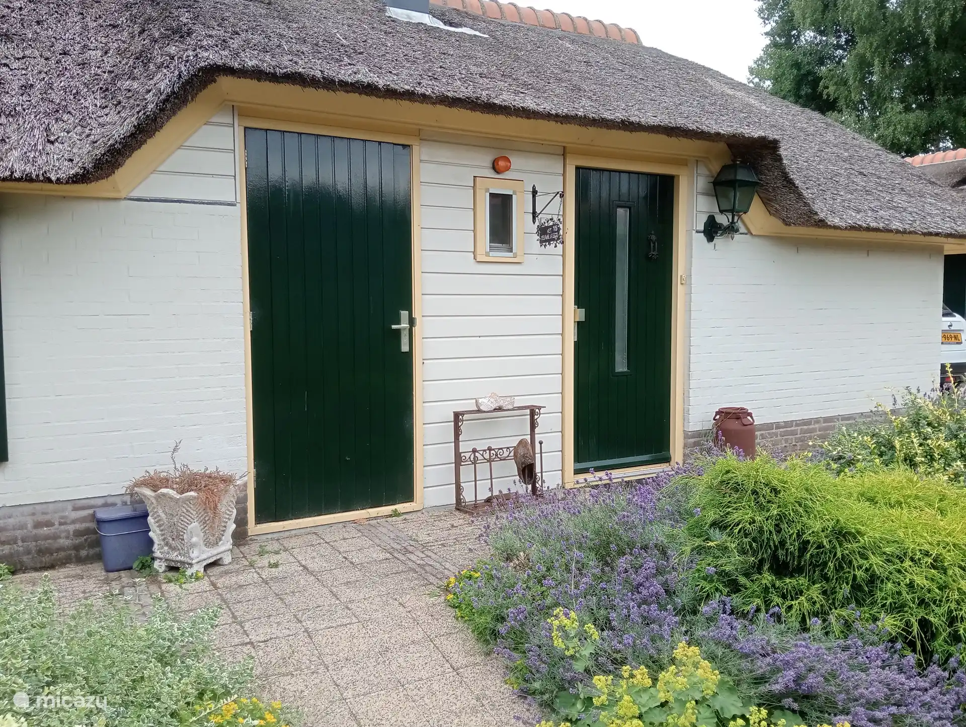 Upon arrival you will see the nameplate 