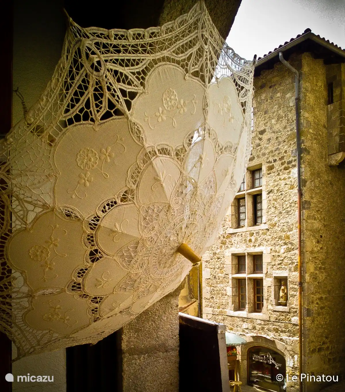 Le Puy is known for it's lentils and its lace.