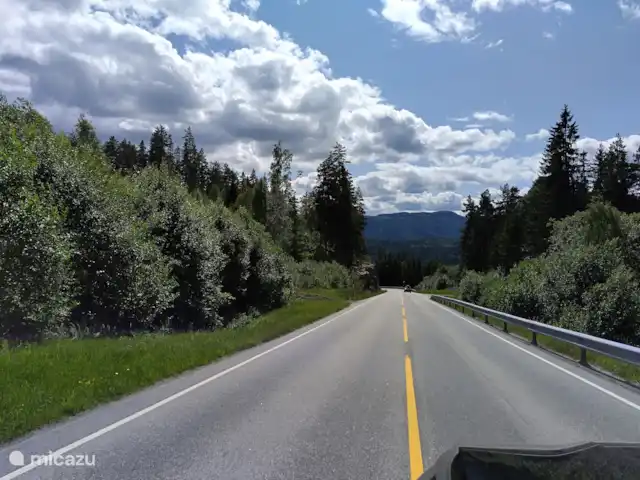 Location de Vacances Norvège, Telemark, Vradal, cabane en bois / lodge - Lillelørdag Hytte Environnement