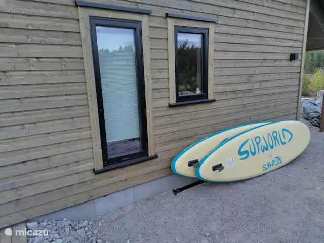 Location de Vacances Norvège, Telemark, Vradal, cabane en bois / lodge - Lillelørdag Hytte Planches de SUP