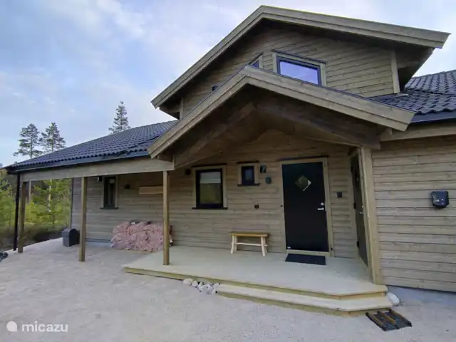 Location de Vacances Norvège, Telemark, Vradal, cabane en bois / lodge - Lillelørdag Hytte Entrée