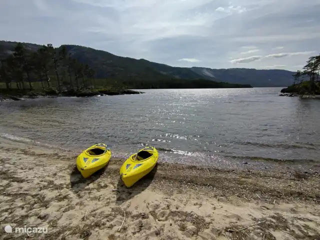 Location de Vacances Norvège, Telemark, Vradal, cabane en bois / lodge - Lillelørdag Hytte Kayaks gratuits