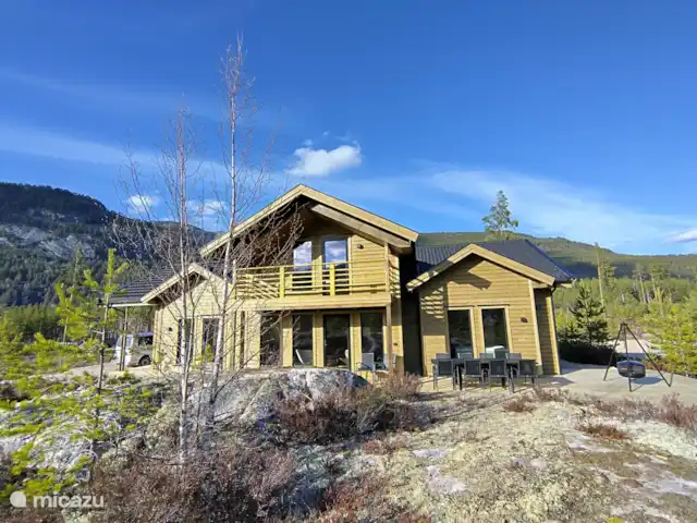 Location de Vacances Norvège, Telemark, Vradal, cabane en bois / lodge - Lillelørdag Hytte Apparence