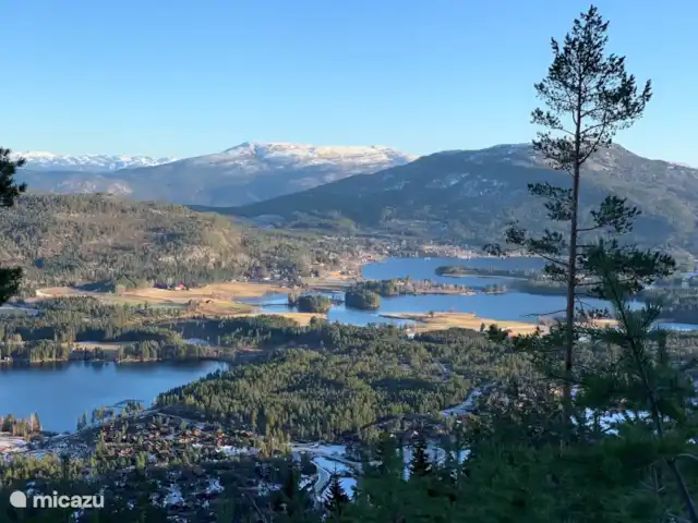 Location de Vacances Norvège, Telemark, Vradal, cabane en bois / lodge - Lillelørdag Hytte Environnement