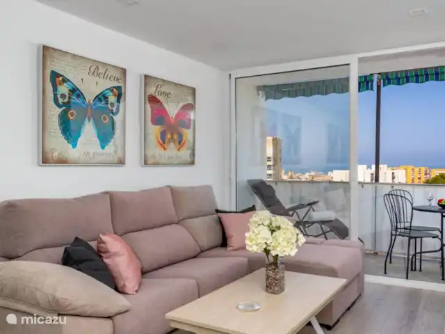 La Casa del Pintor | Espagne, Costa del Sol, Benalmádena - appartement Salon avec canapé d’angle spacieux