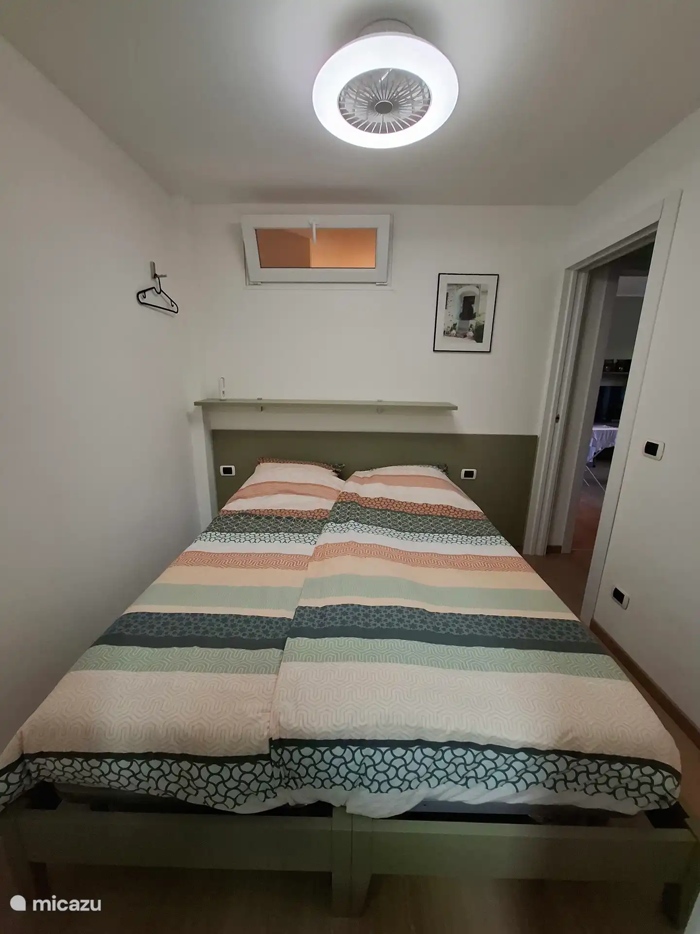 Bedroom 2, beds can be pushed apart