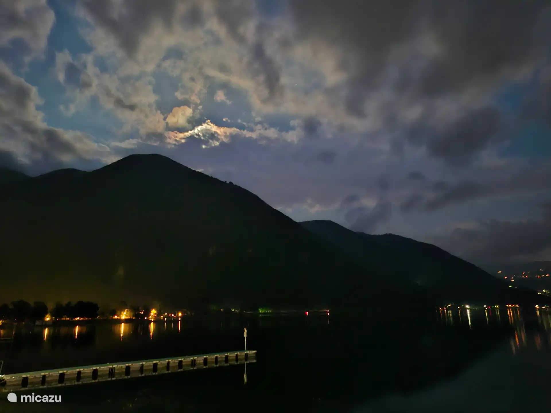 Rear apartment complex