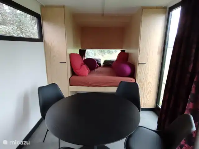 Location de Vacances Belgique, Anvers, Merksplas, tiny house - Kromven Pur Plaisir coin salon