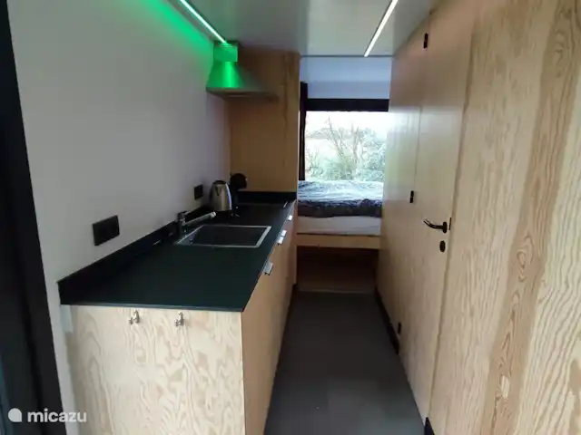 Location de Vacances Belgique, Anvers, Merksplas, tiny house - Kromven Pur Plaisir cuisine