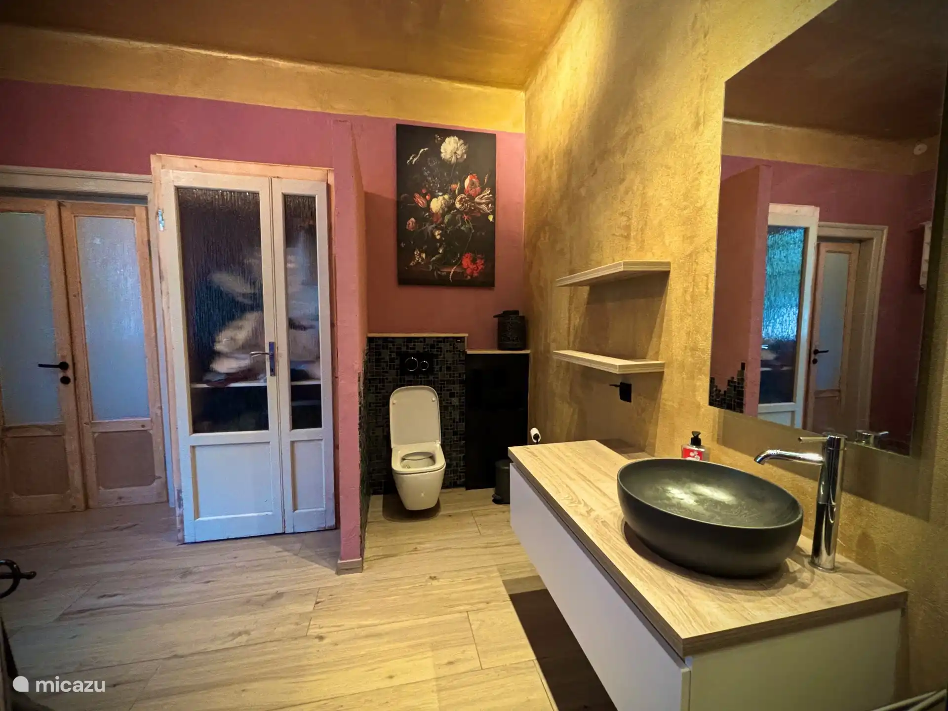 WC und Bad im Schlafzimmer 3 