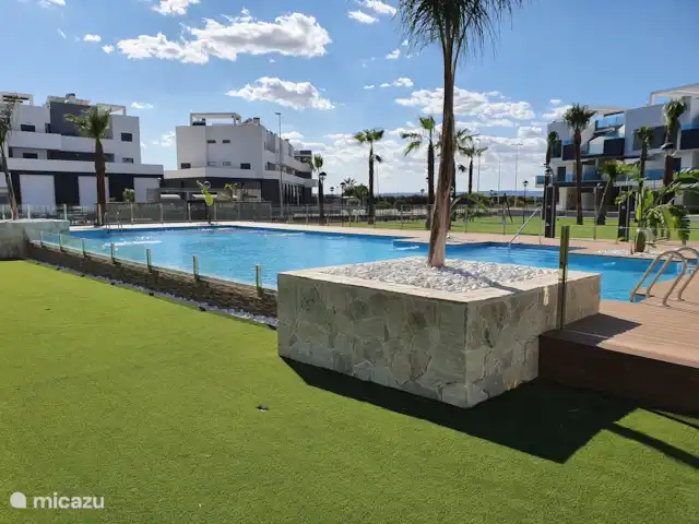 Location de Vacances Espagne, Costa Blanca, Guardamar del Segura, appartement - Casa Croes - Plage de l’Oasis XIII Piscine à débordement