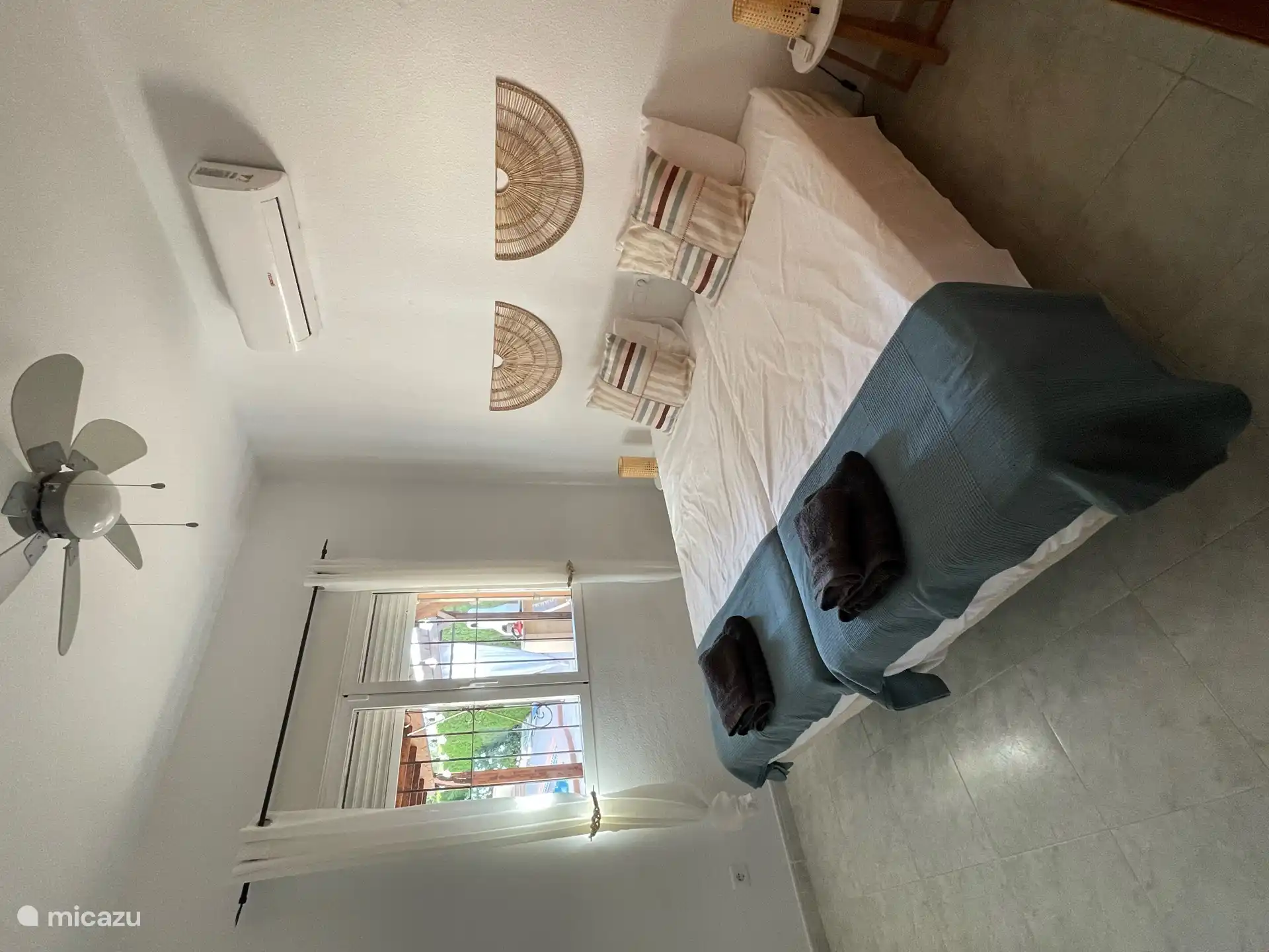 Die Betten in den Schlafzimmern können einzeln oder zusammen gestellt werden. So lässt es sich problemlos in ein Doppelbett verwandeln.