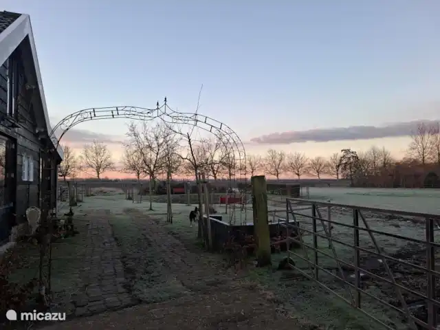 Le doux Ermgaard  | Pays-Bas, Zélande, Oudelande - maison mitoyenne Une photo d’hiver