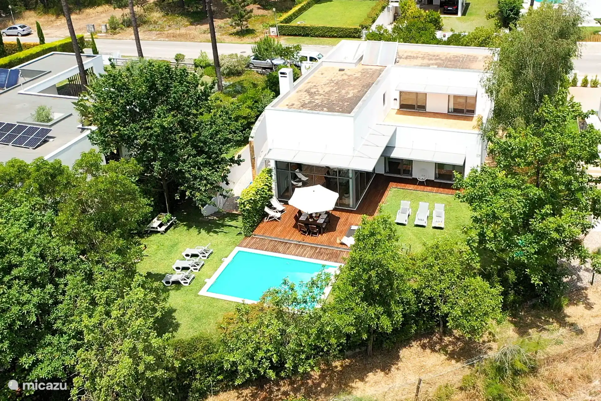 Top view Villa Koala
