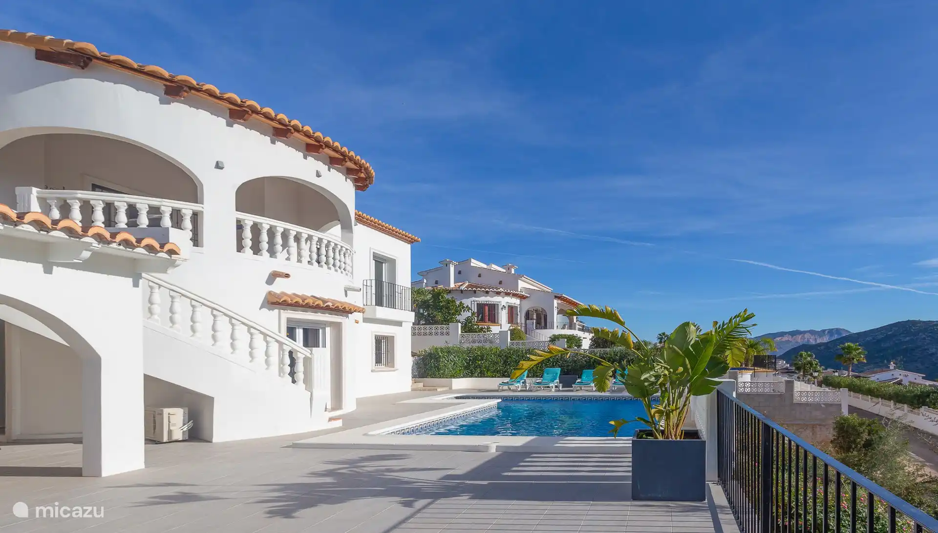 Si vous réservez notre villa, vous avez tout privé bien sûr