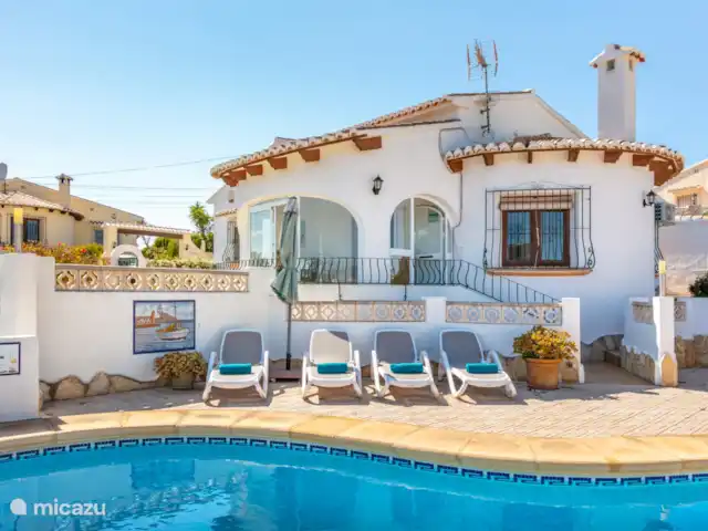 Casa El Camino en España, Costa Blanca, Benitachell - villa Villa hamacas y piscina
