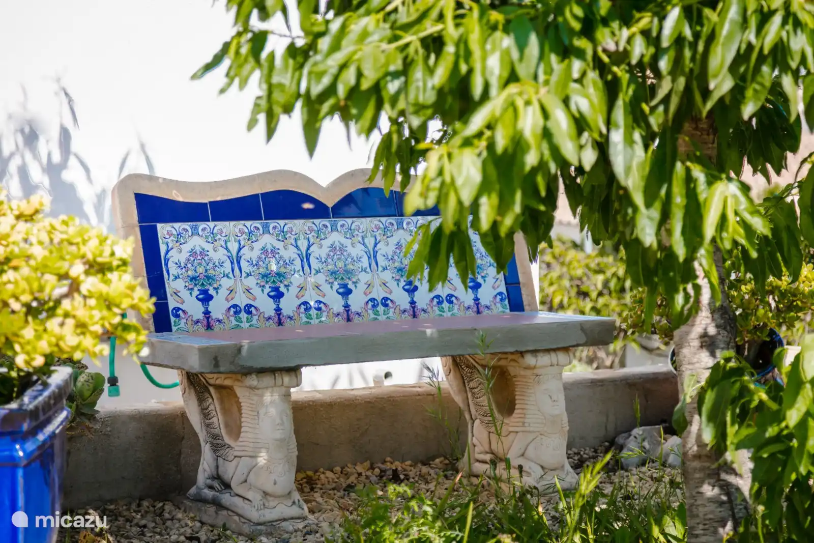 Banco de azulejos españoles