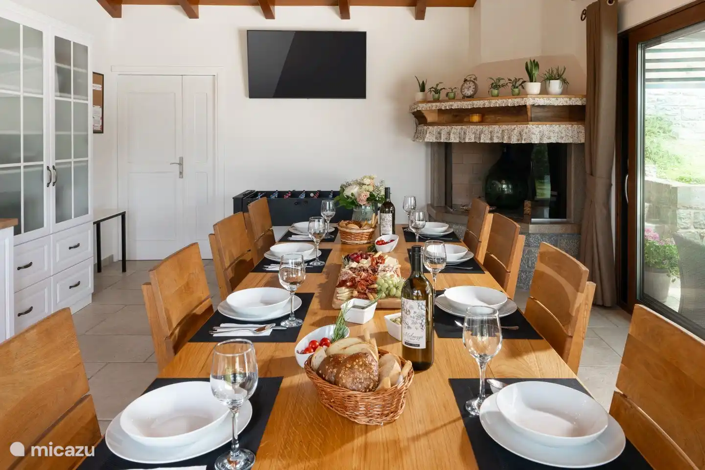 Esstisch Sommerküche