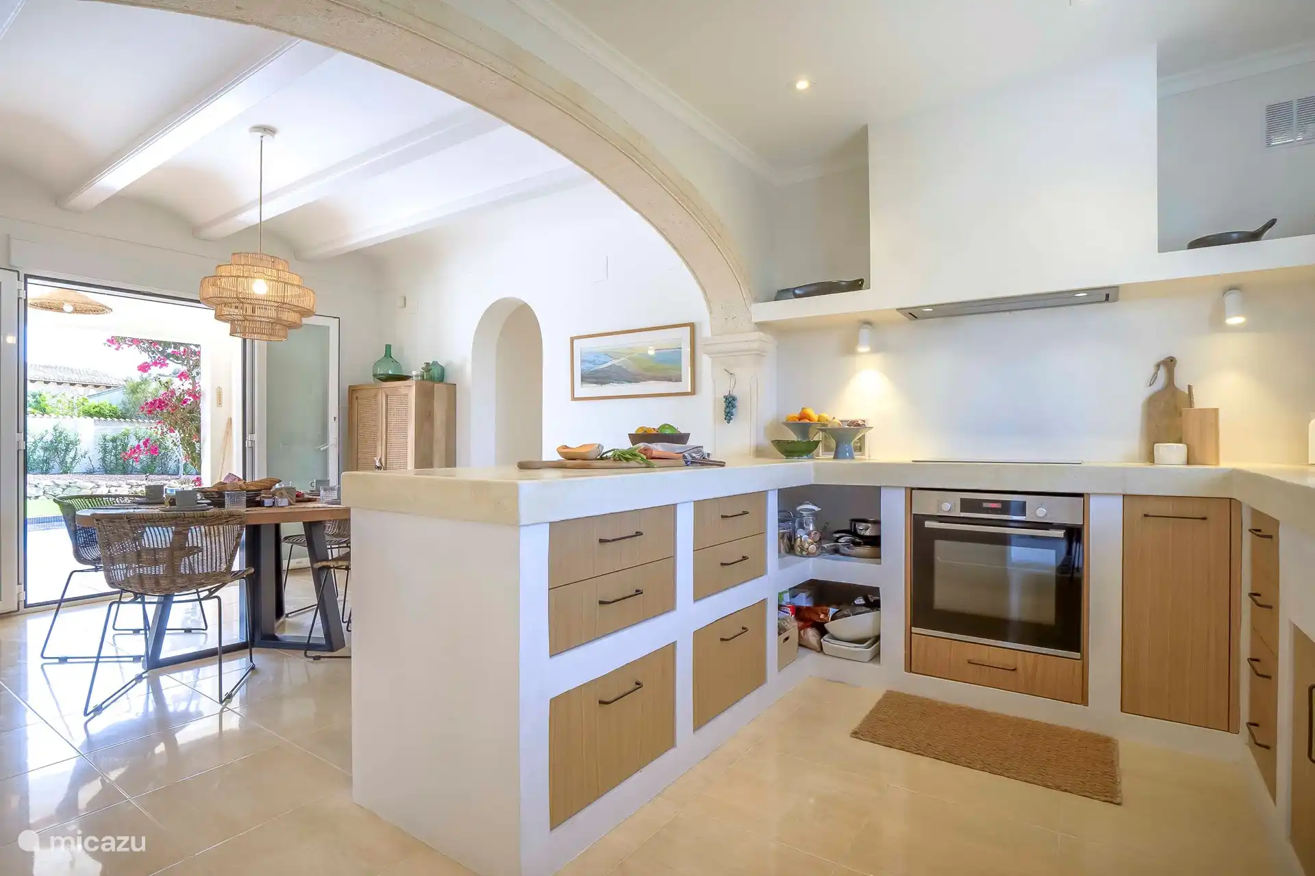 Casa d'Olivera - Offener Keuken.