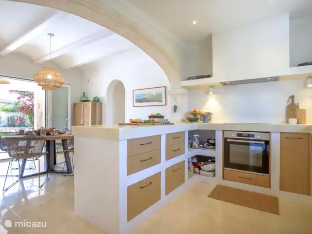 Casa d’Olivera | Espagne, Costa Blanca, Cumbre del Sol - villa Casa d’Olivera - Open keuken.