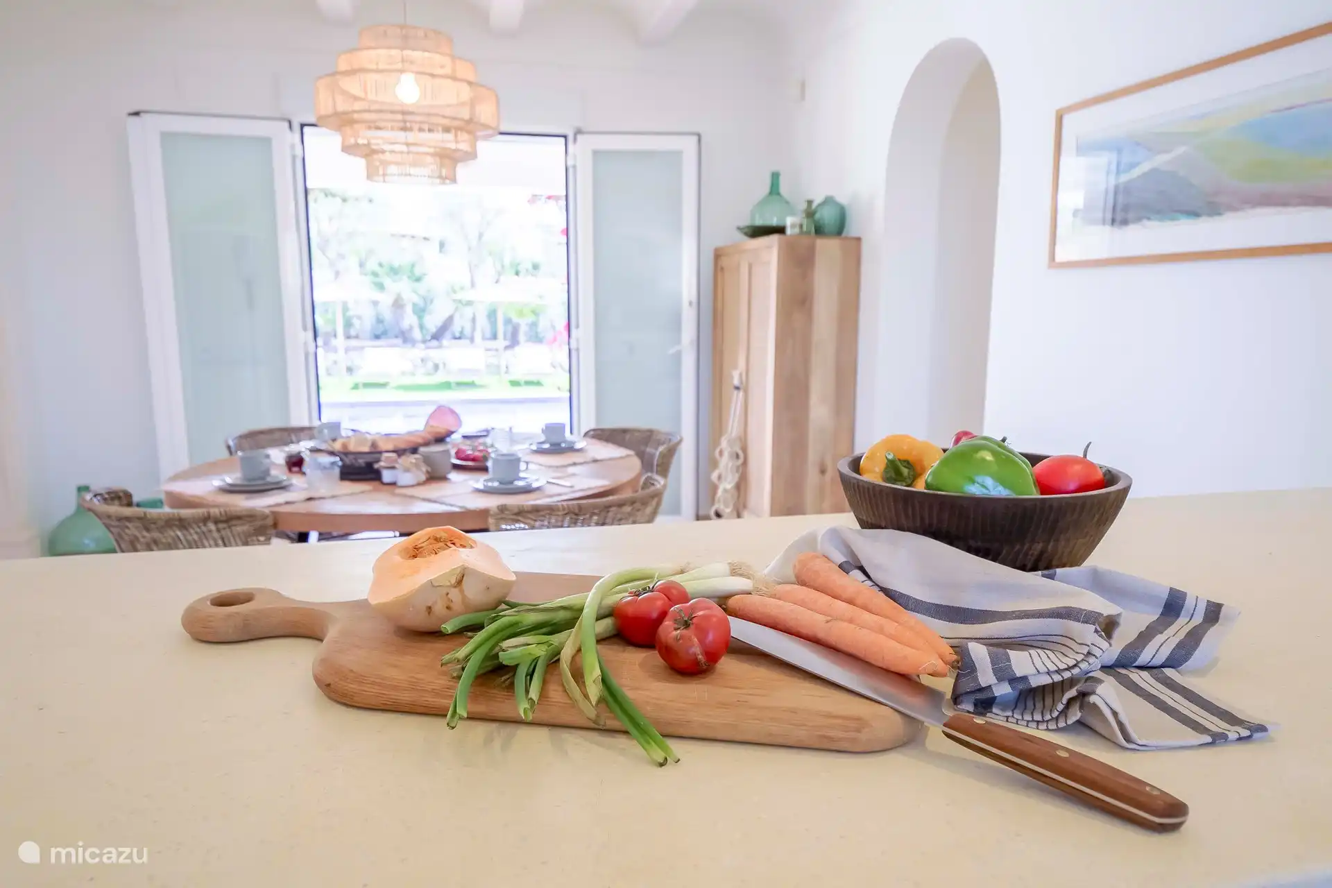 Casa d'Olivera - Offener Keuken. 