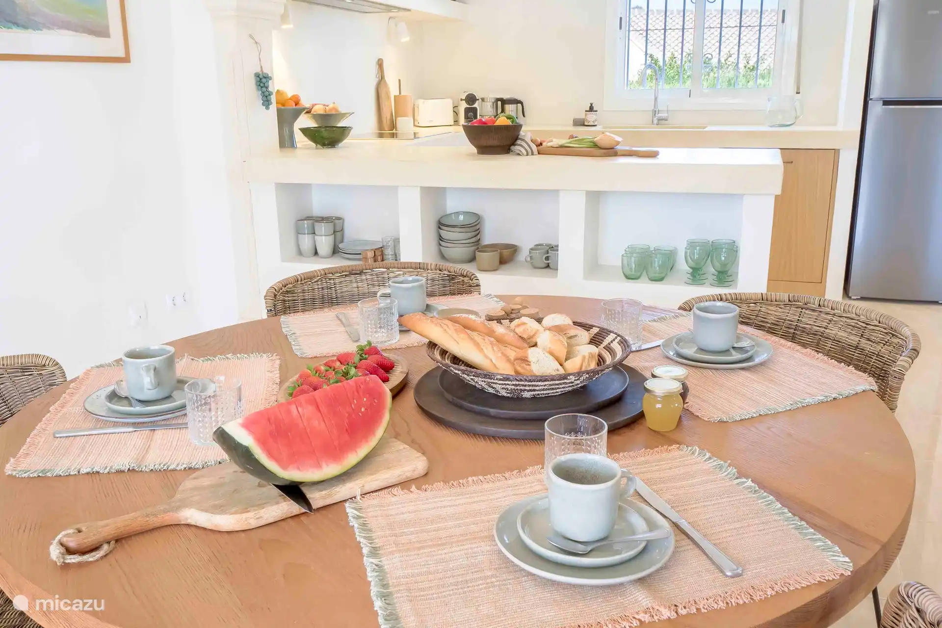 Casa d'Olivera - Eetkamer gedeelte.