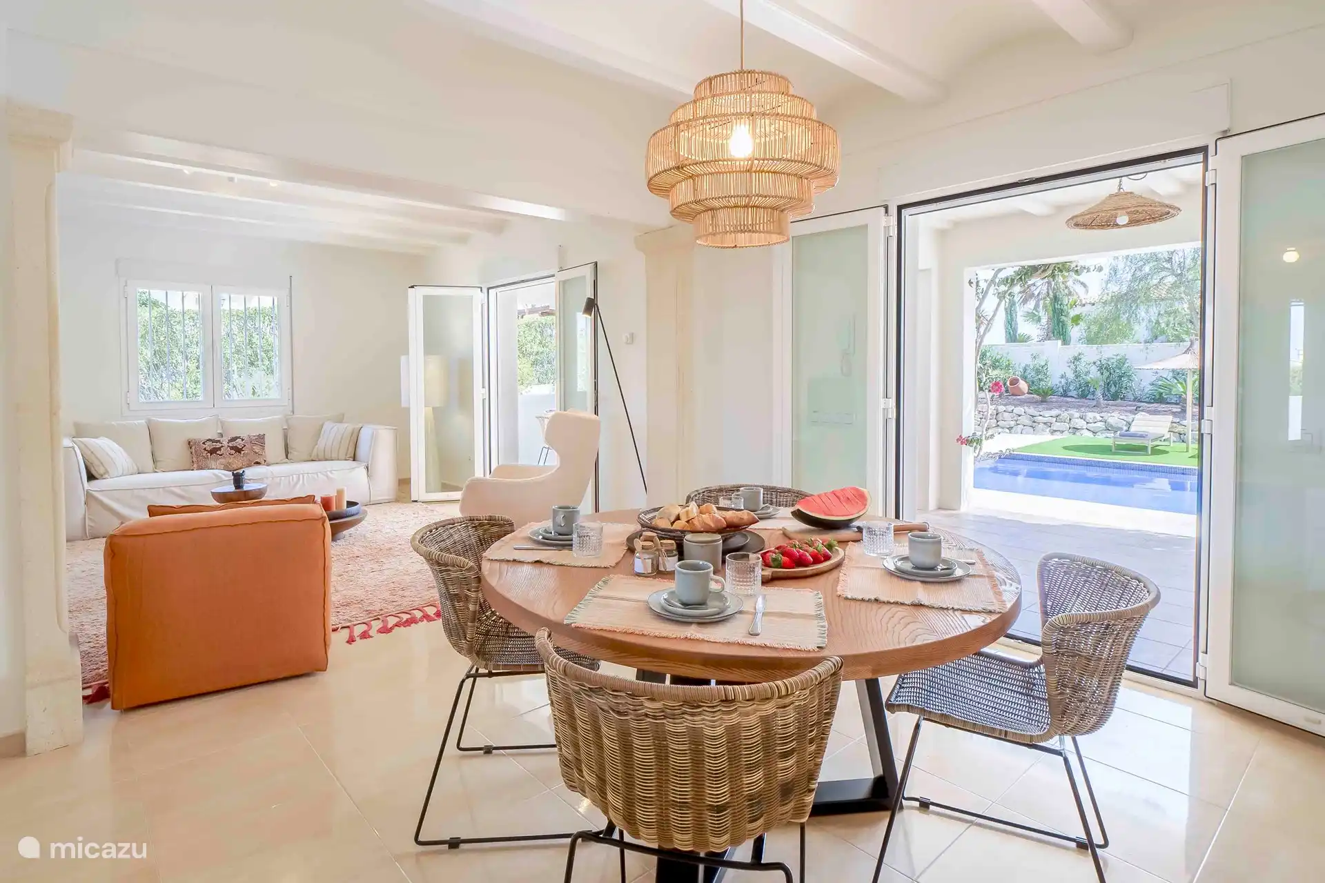 Casa d'Olivera - Eetruimte.