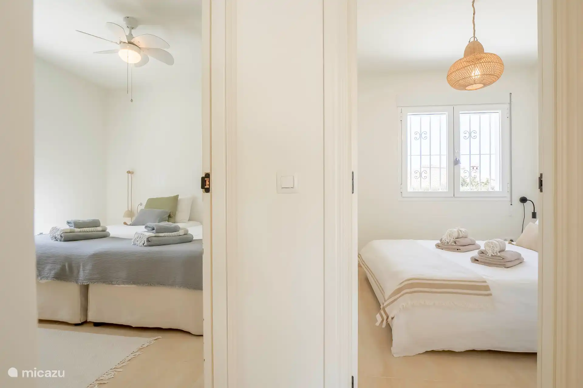 Casa d'Olivera - Tweede en derde slaapkamer.