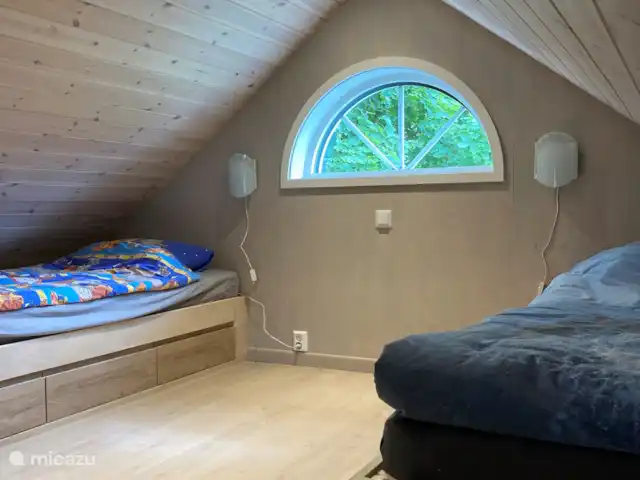 Branettes Gästhus en Suecia, Västergötland, Ljung  - chalet El loft con el 2º dormitorio
