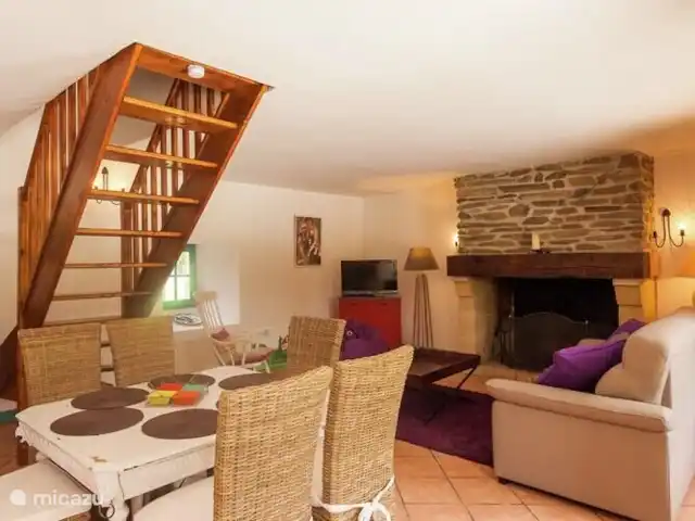 Le Moulin | France, Dordogne, Excideuil - gîte / cottage salle à manger et salon