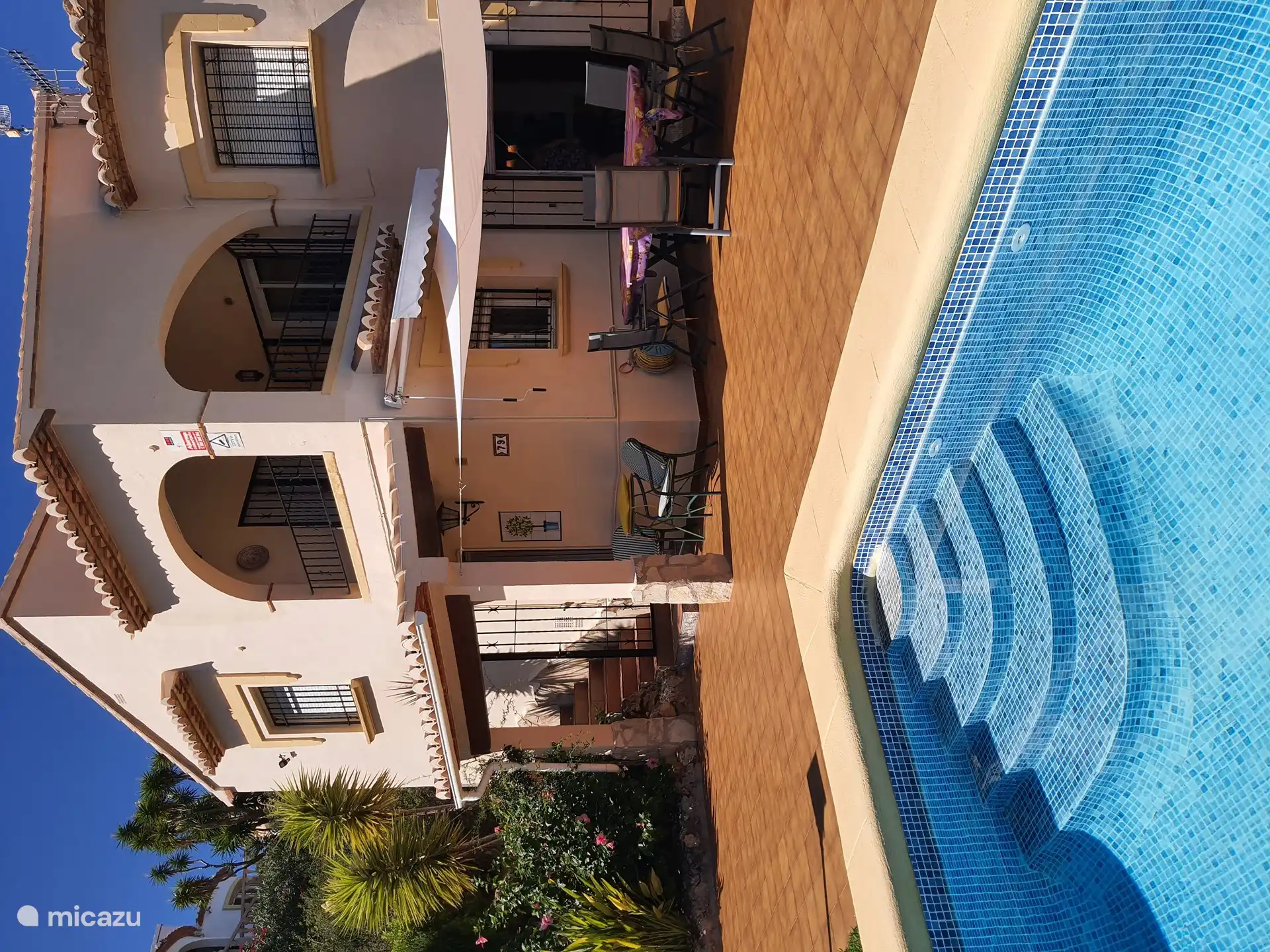 Terrasse im Erdgeschoss