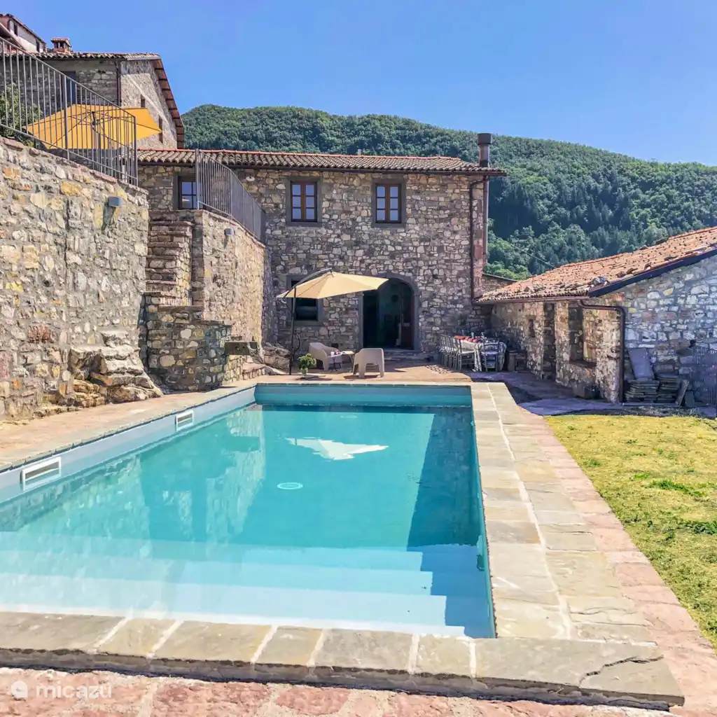 Huis met privé zwembad noord Toscane