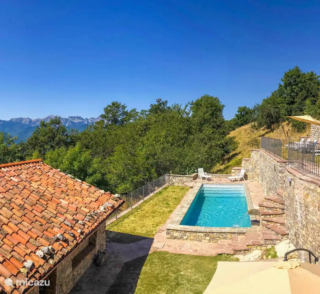 Huis met privé zwembad noord Toscane