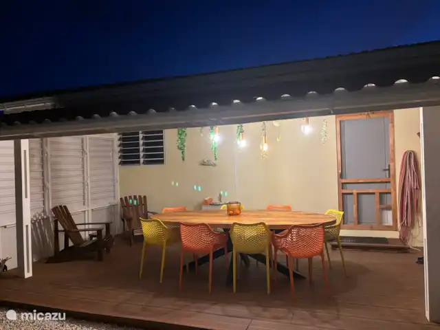 Location de Vacances Curaçao, Banda Abou (ouest), Fontein, appartement - Sonrisa Curaçao, Horizons Coin salon de jardin ??