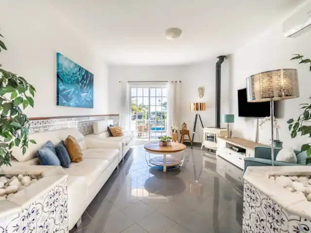 Villa Paraíso huren in Portugal, Algarve, Lagoa - vakantiehuis Woonkamer (met TV)