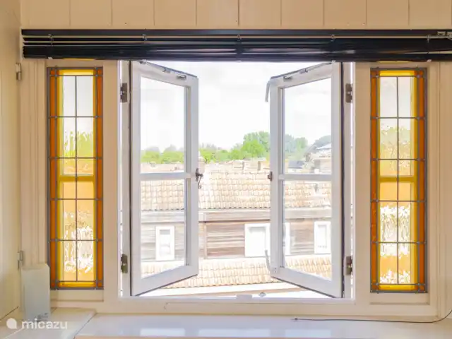 Patas en casa en Países Bajos, Holanda del Norte, Alkmaar - apartamento ventana