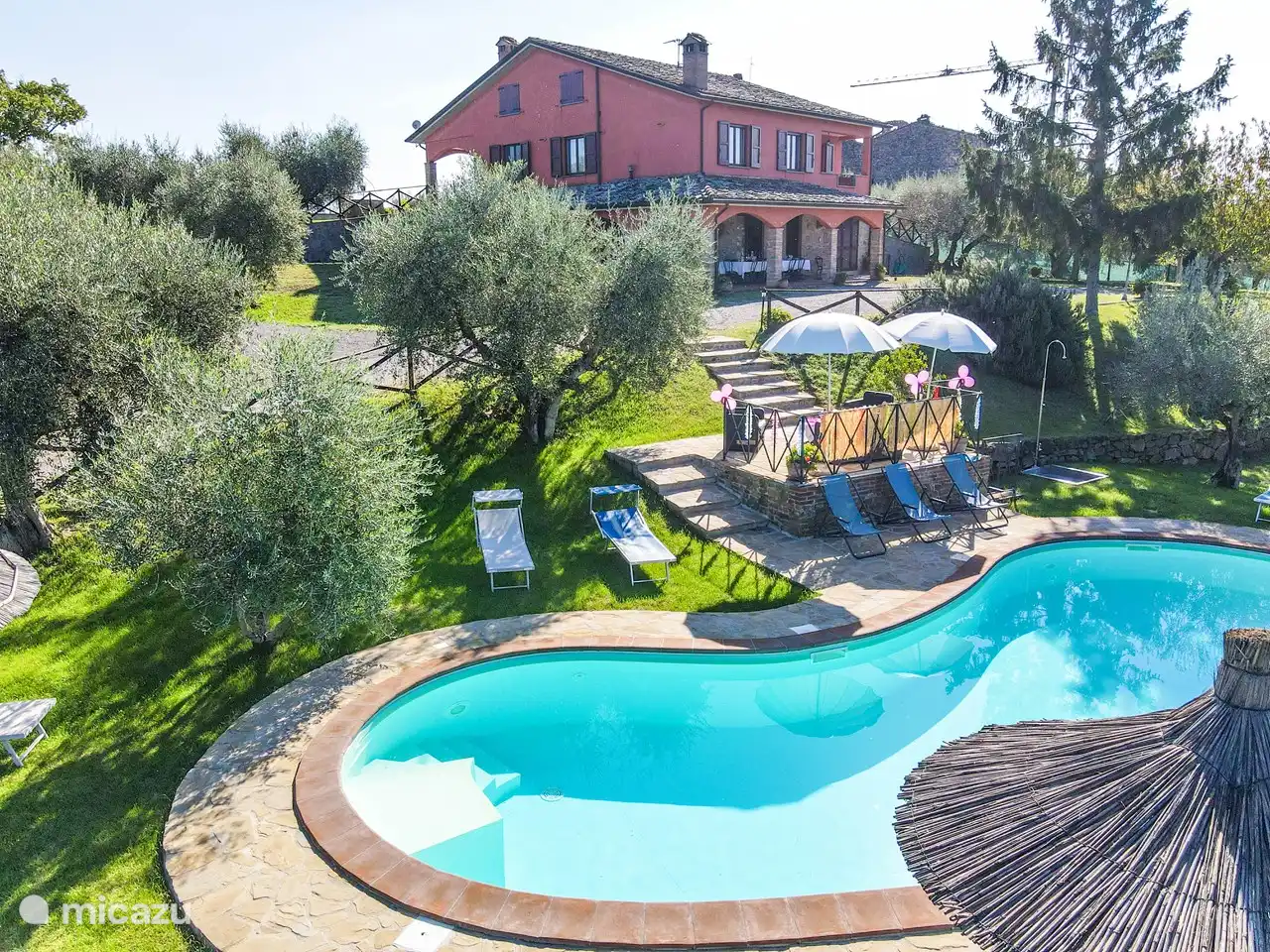 villa, Tavernelle, Umbrien, Italien - Haus mit privatem Pool Trasimenischer See