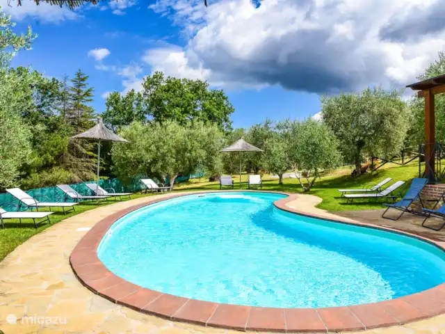Groepsaccommodatie, Italië, Umbrië, Panicale, villa Huis met privé zwembad Trasimenomeer