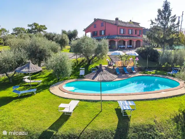 Groepsaccommodatie, Italië, Umbrië, Panicale, villa Huis met privé zwembad Trasimenomeer