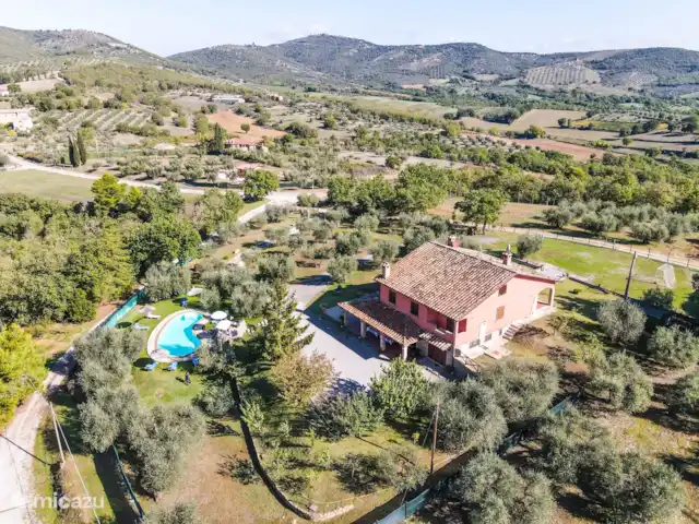 Groepsaccommodatie, Italië, Umbrië, Panicale, villa Huis met privé zwembad Trasimenomeer