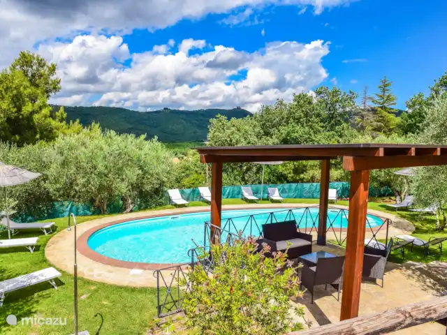 Groepsaccommodatie, Italië, Umbrië, Panicale, villa Huis met privé zwembad Trasimenomeer
