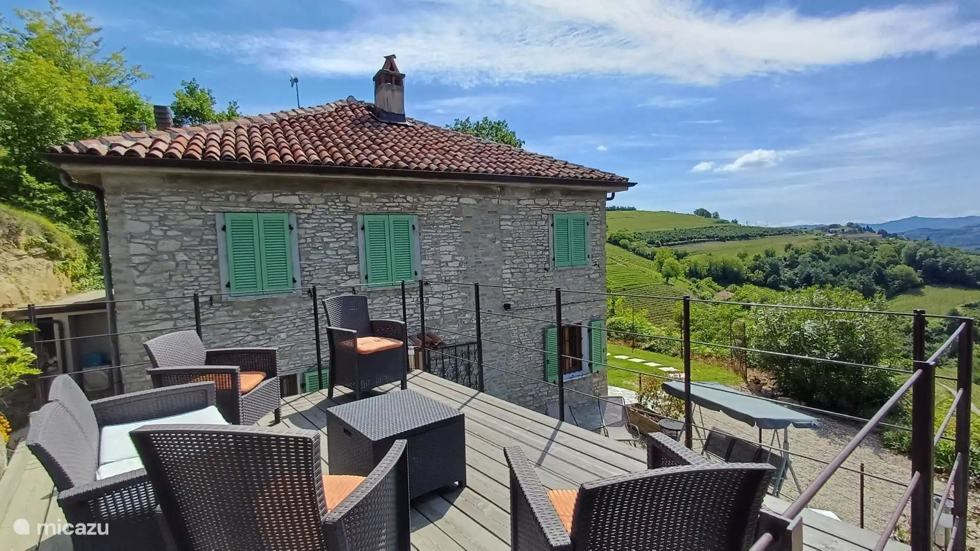 terrace on the valley
