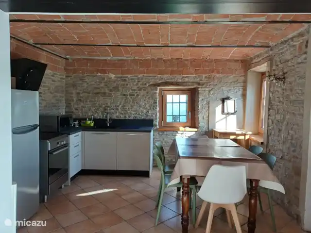 Stenen huis met zwembad, wijngaarden huren in Italië, Piëmont, Mango - villa volledig uitgeruste keuken